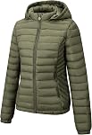Bellivera Women's Quilted Lightweight Jacket Puffer Coat Women Bubble for Fall and Winter