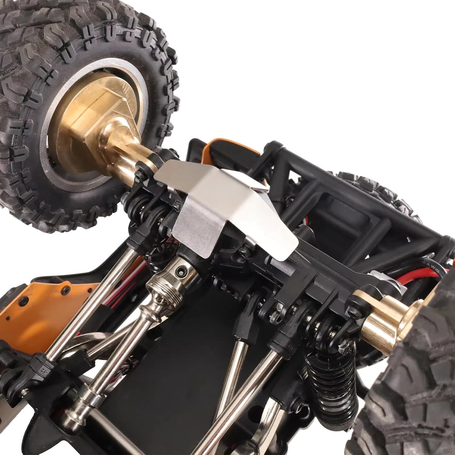 With MJX For Hyper Go H12Y H12Y H12P 1/12 【メタルアップグレードフロントガードバンパー】 RC カーアップグレードパ