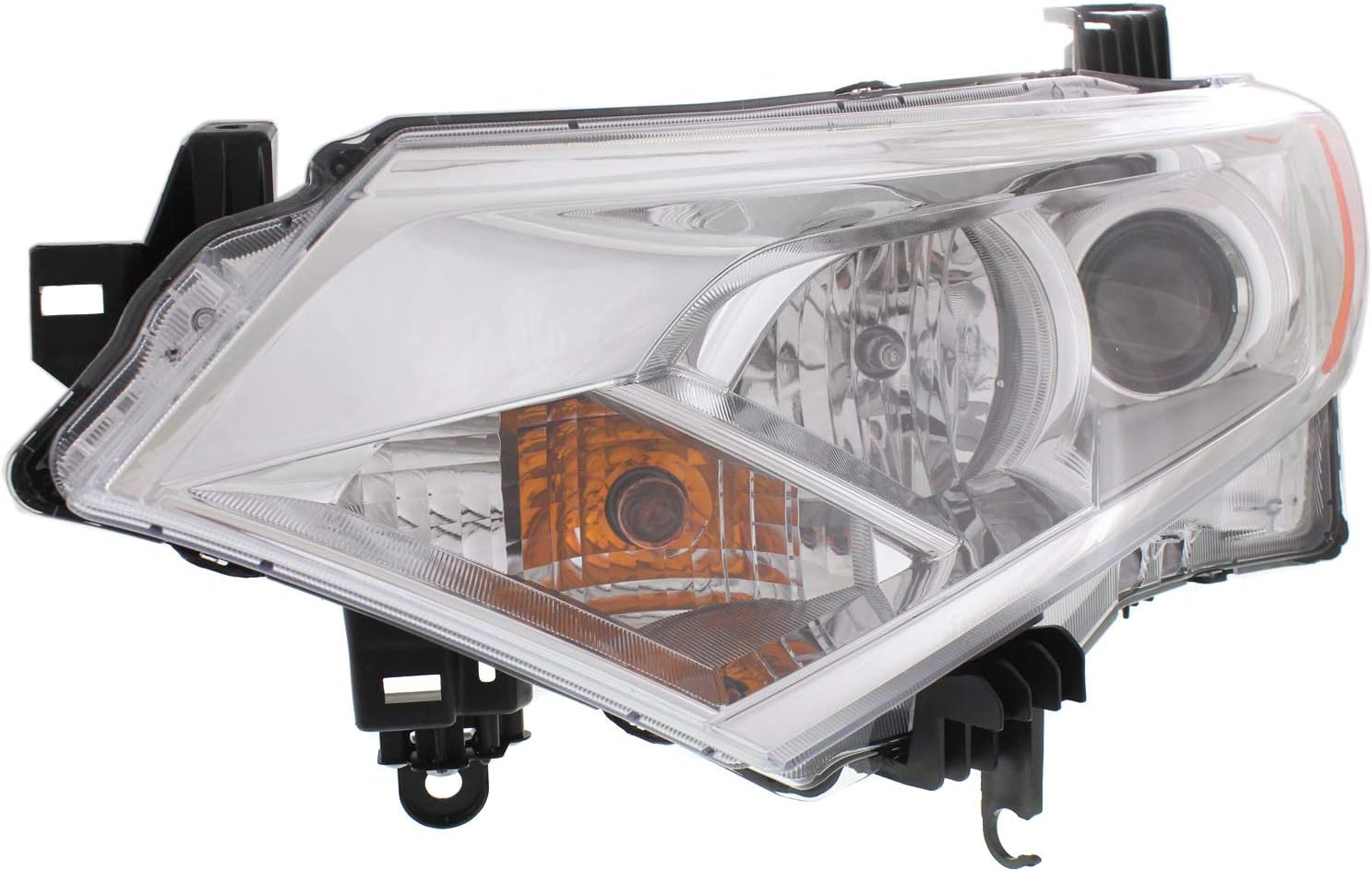 Compatible with 12-17 Quest Van Front Halogen Headlight Headlamp Head Light with Bulb Left Driver Side