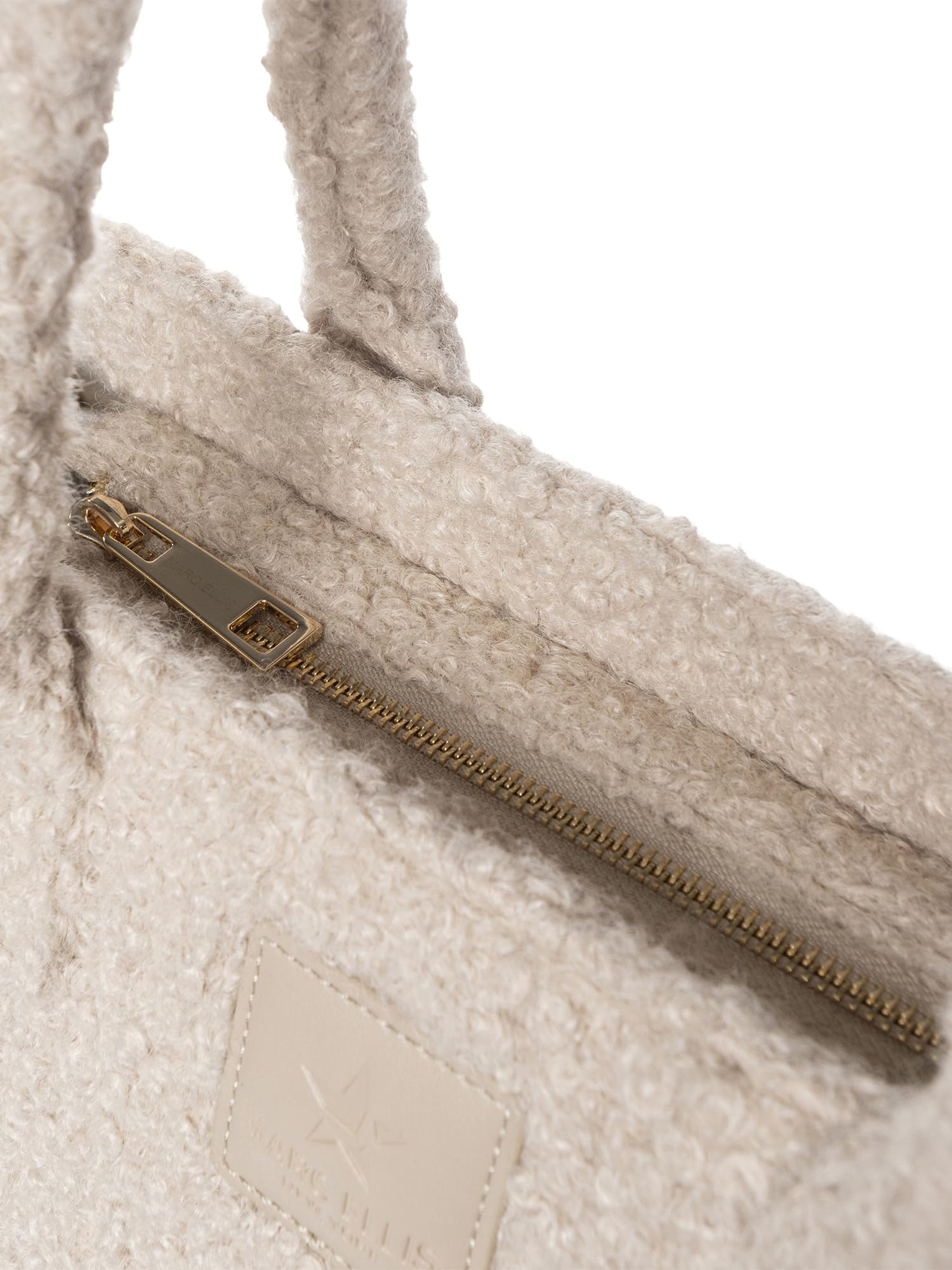 MARC ELLIS Borsa a Spalla Donna Celestia Lux Beige Scuro Texture 32x40x18 cm