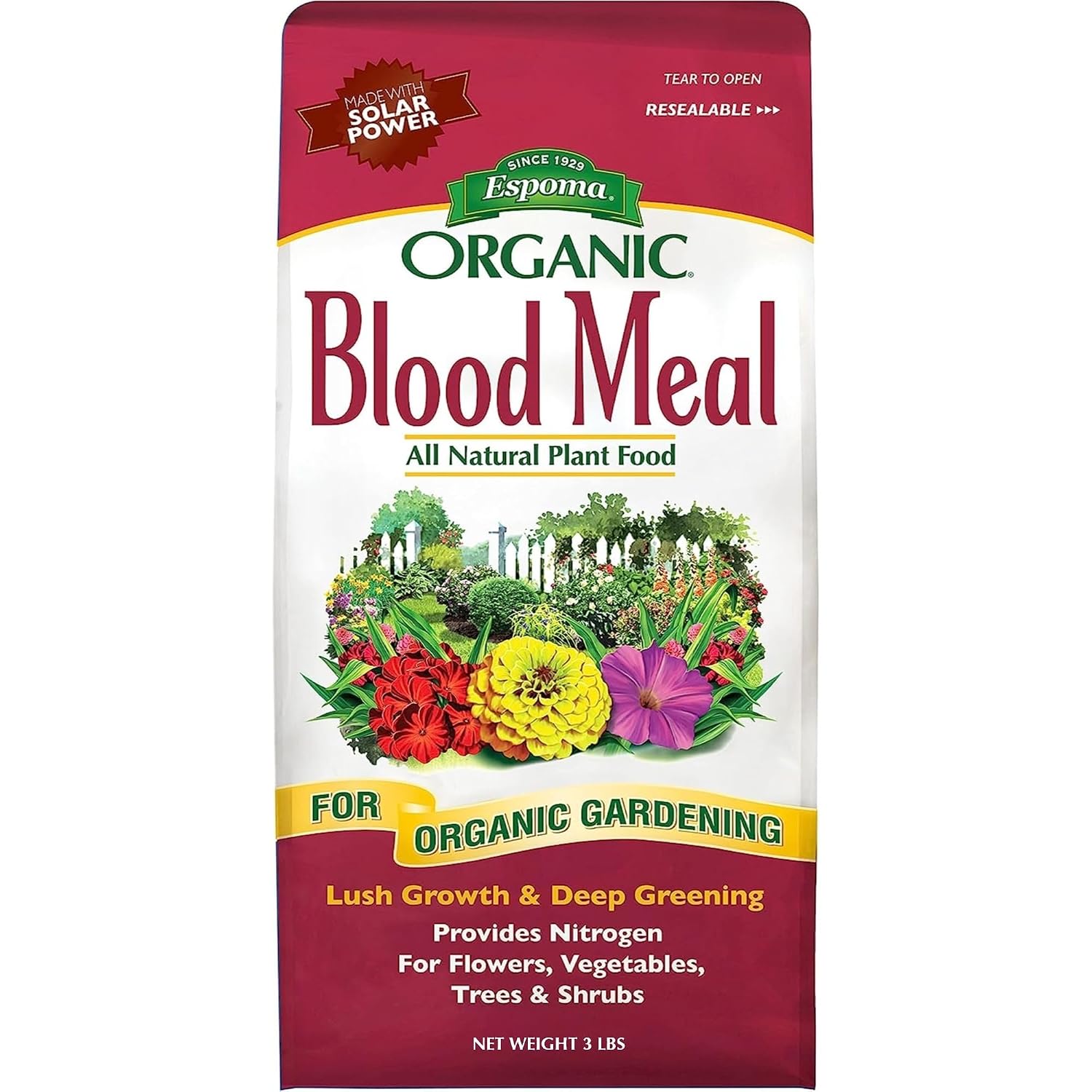 Espoma Blood Meal Granules Organic Plant Food 3 lb.