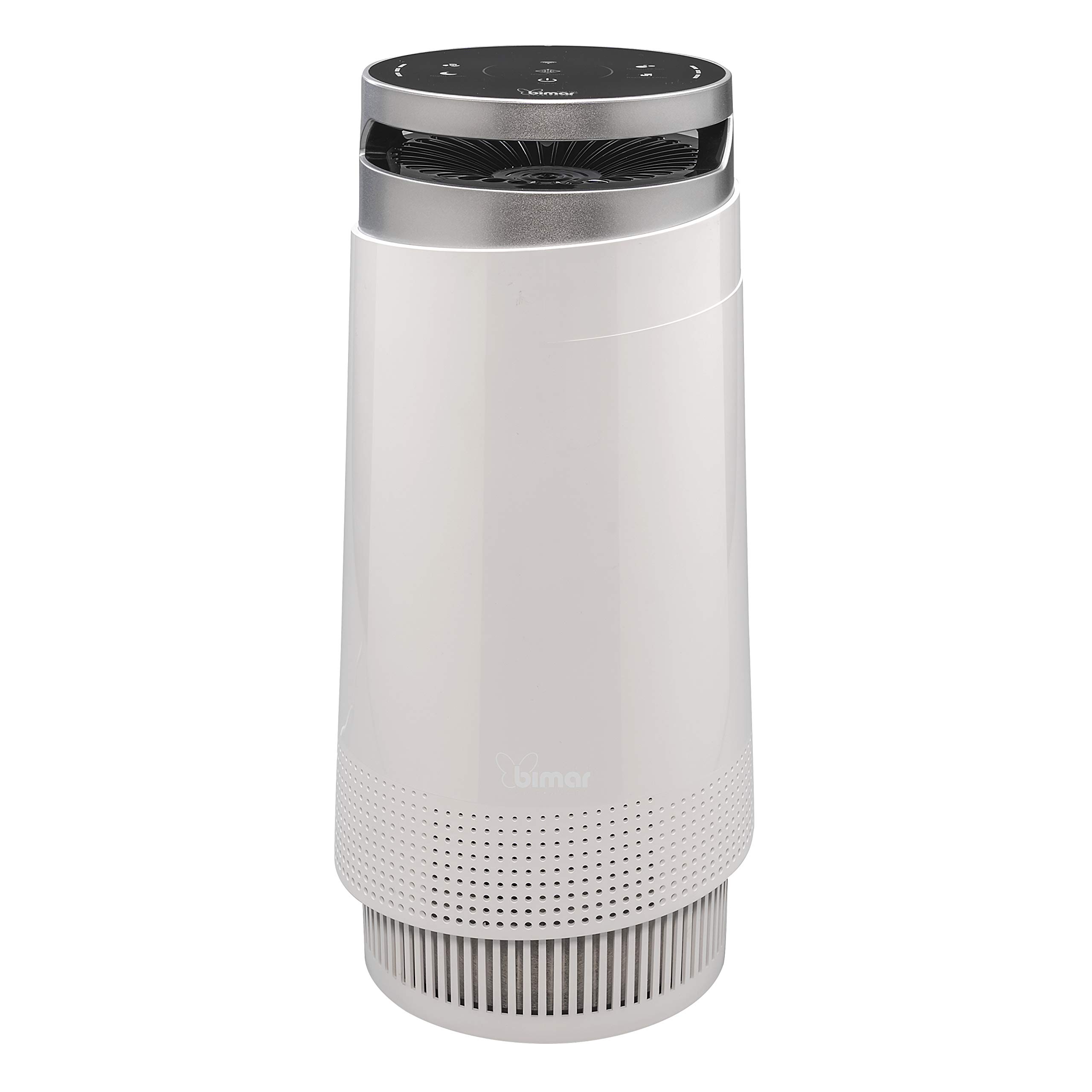 bimar PA98 Purificatore Aria WiFi con Filtro HEPA Alta Filtrazione a Carboni Attivi. Purificatore Aria Elimina Odori, Allergie, Pollini, Fumo per Casa o Ufficio. Controllo vocale