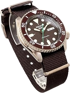 セイコー　5 sports SRPD85 ダイバーズ Amazon.com: Seiko 5 Sports Automatic Mechanical Wristwatch