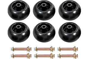 6Pcs Deck Wheels Replacement for Bad Boy 022-5234-98, Exmark 103-3168 103-4051 103-7263 1-603299