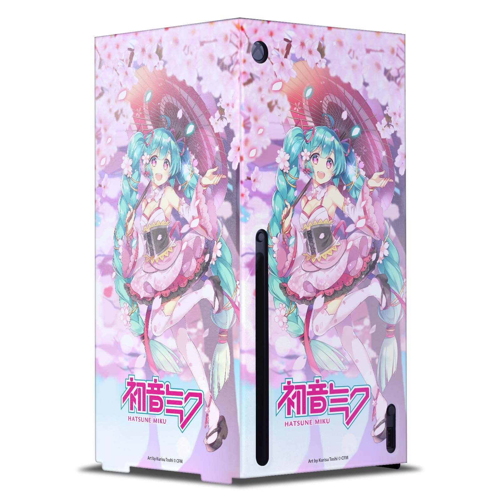Head Case Designs Offizielle Hatsune Miku Sakura Grafiken Spielekonsolen Wickeln kompatibel mit Xbox Series X