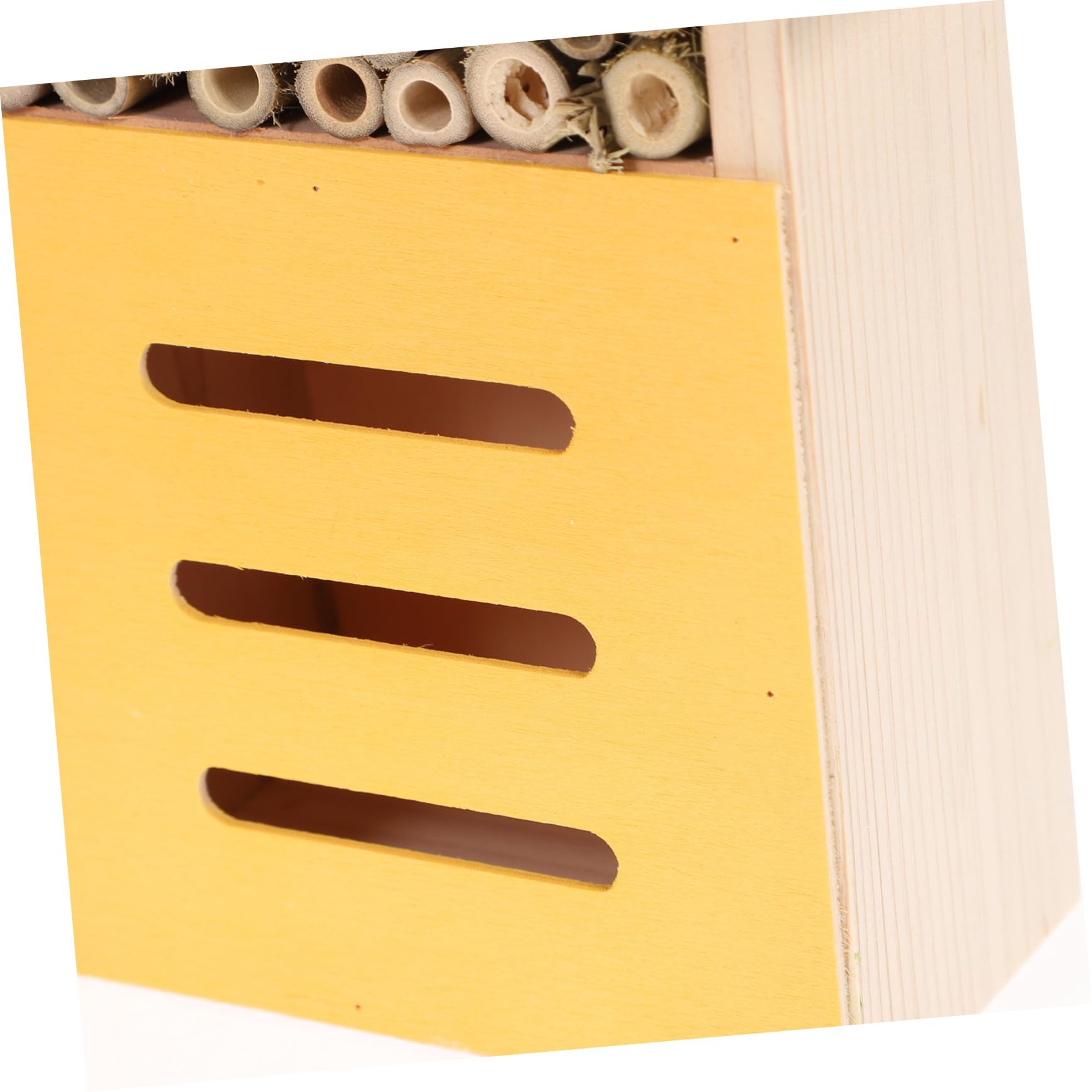 Dekoratives Insektenhaus für Garten Grüne Marienkäferhütte Lebensraum für Bienen Wetterfeste Nisthilfe