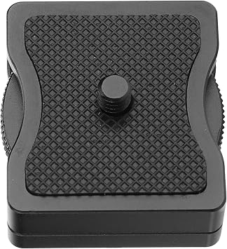 Camera Riser Plate 1/4 Screw Camera Riser Plate Camera Height Quick Riser Adapter Camera Stabilizer Height Riser Camera Height Riser Quick Release Plate Stabilizers
