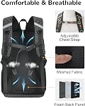 20L Small Waterproof Hiking Backpack Men Women, Lightweight Small Travel Daypack, Rucking Backpack for Outdoor Sport
