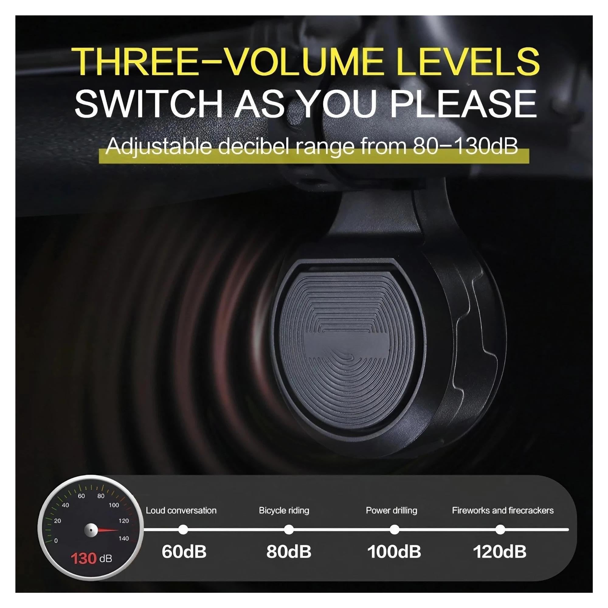 1 Cloche de vélo Rechargeable.