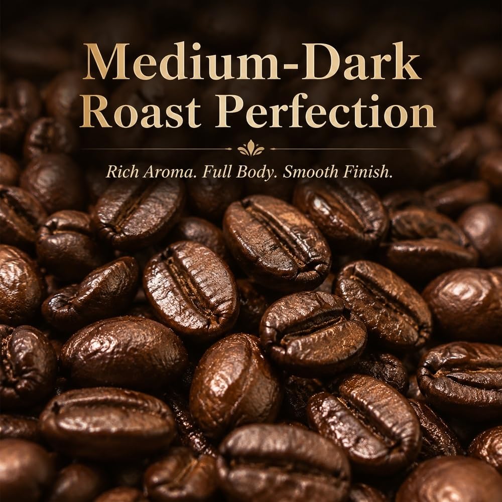 Miscela Espresso Medio-Scuro, Gusto Nocciola Caramello, Arabica, 1000g