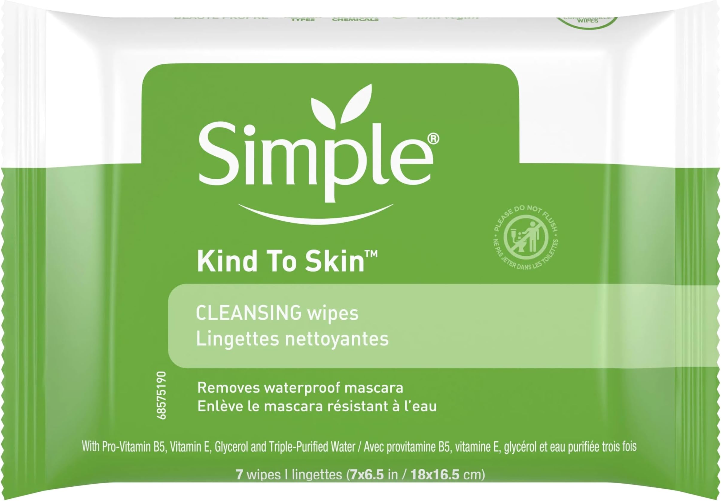 Cleansing Facial Wipes 7'S (2 Pack)
