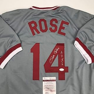 pete rose baseball jersey
