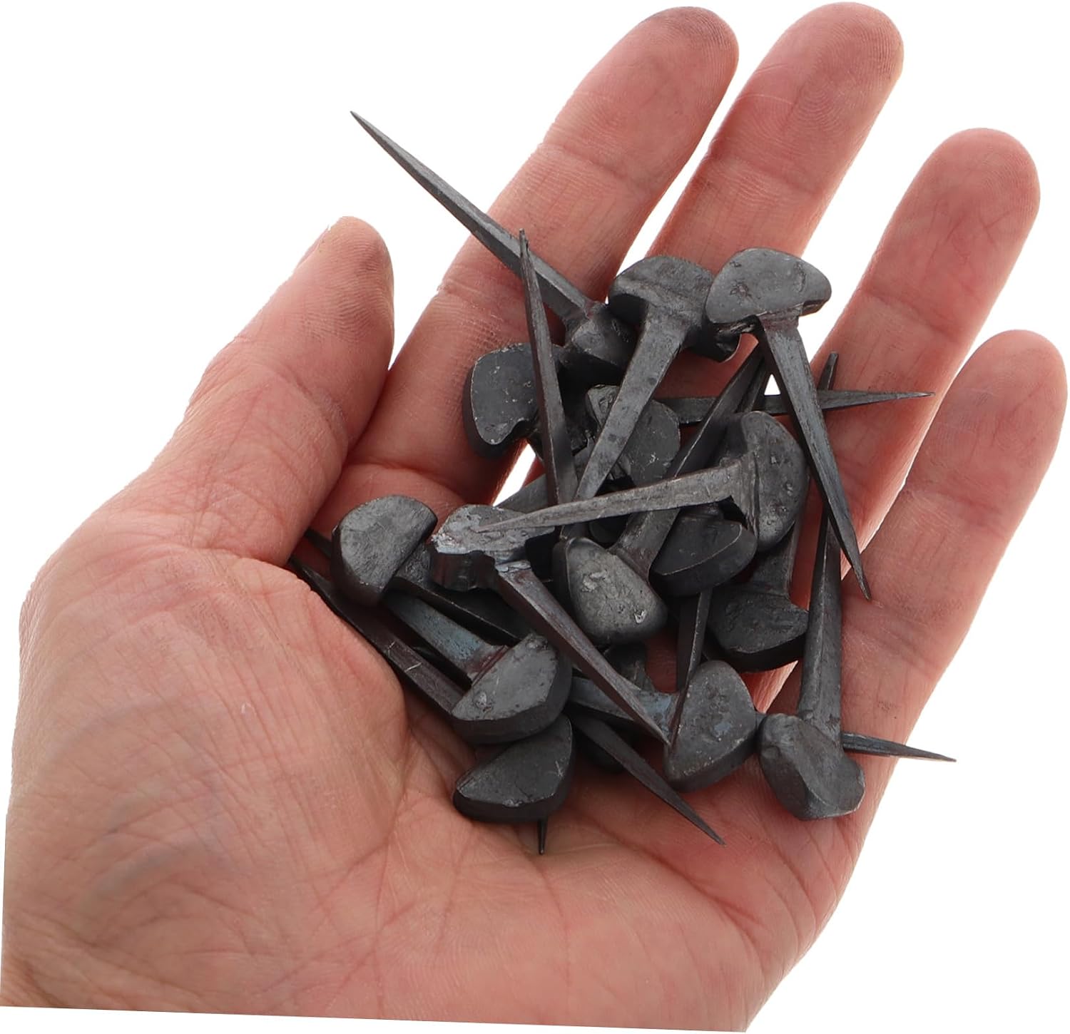 50pcs Horseshoe Nails for Hoof Care Horse Training Nail Kit Horseshoe Tools for Equestrian Sports