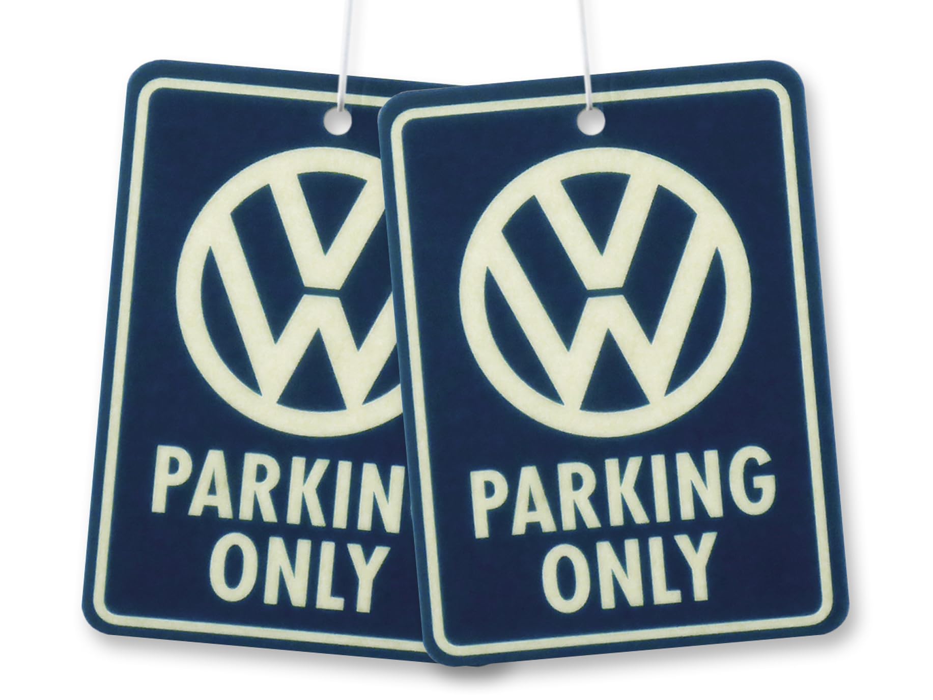 BRISA VW Collection - Volkswagen Air Freshener, Room Freshener, Deodorizer for Cars T1 Bus Campervan Motif (Fresh/Blue/Set of 2)