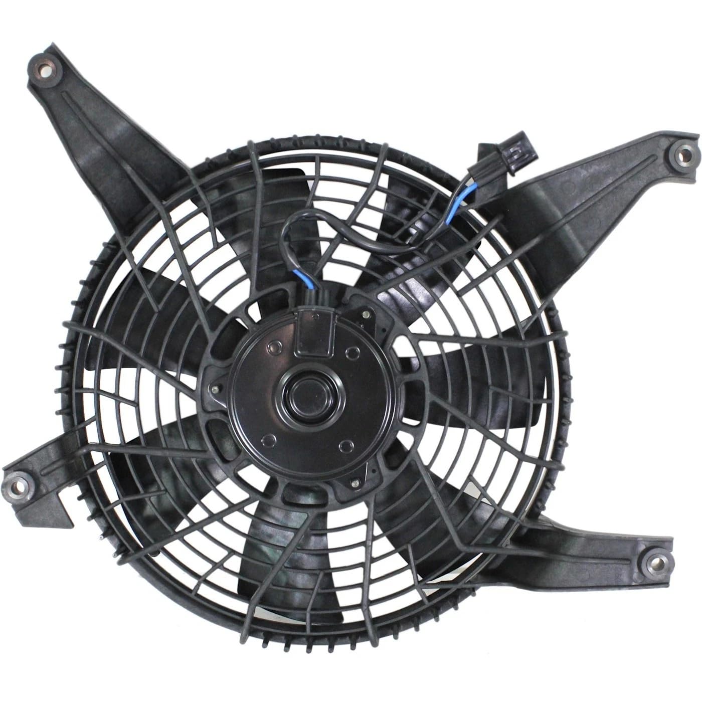 A/C Condenser Cooling Fan Replacement for Mitsubishi Montero 2003 3.8L V6, for Mitsubishi Montero 2001 2002 3.5L V6 Replace# MR360801 MI3113117