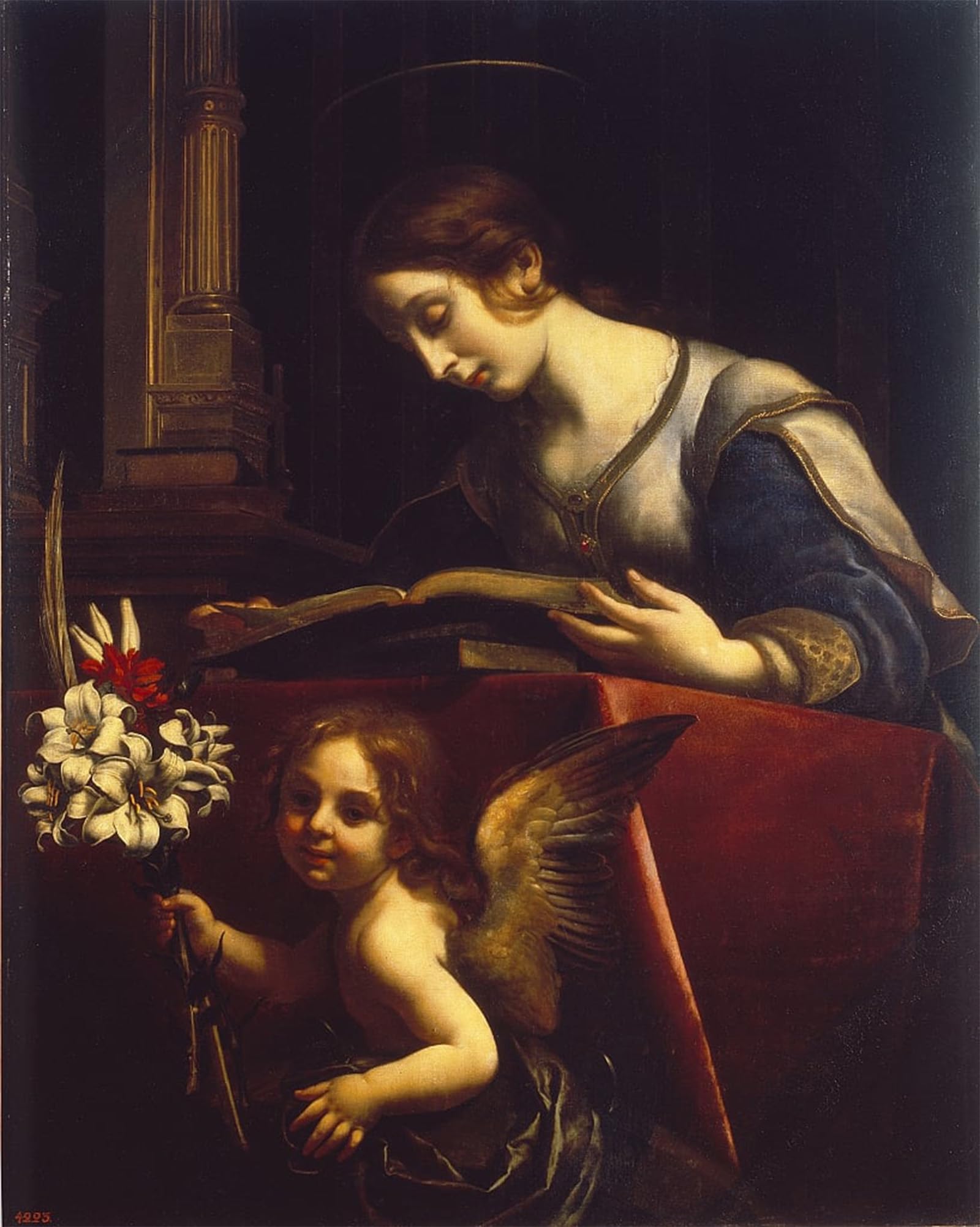 Artxlxxbn No Frame Famous Print Painting Colorful Art Print Saint Catherine By Carlo Dolci Canvas Art Decorations For Home Decor 60X90cm