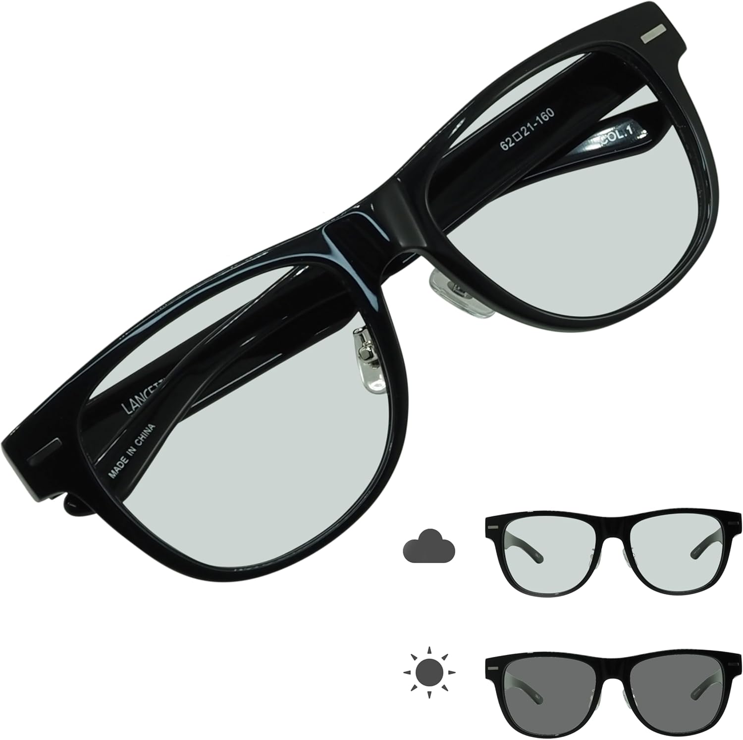 Masaki Matsushima] マサキマツシマ mf-1307 日本製 mf 鯖江 大きい