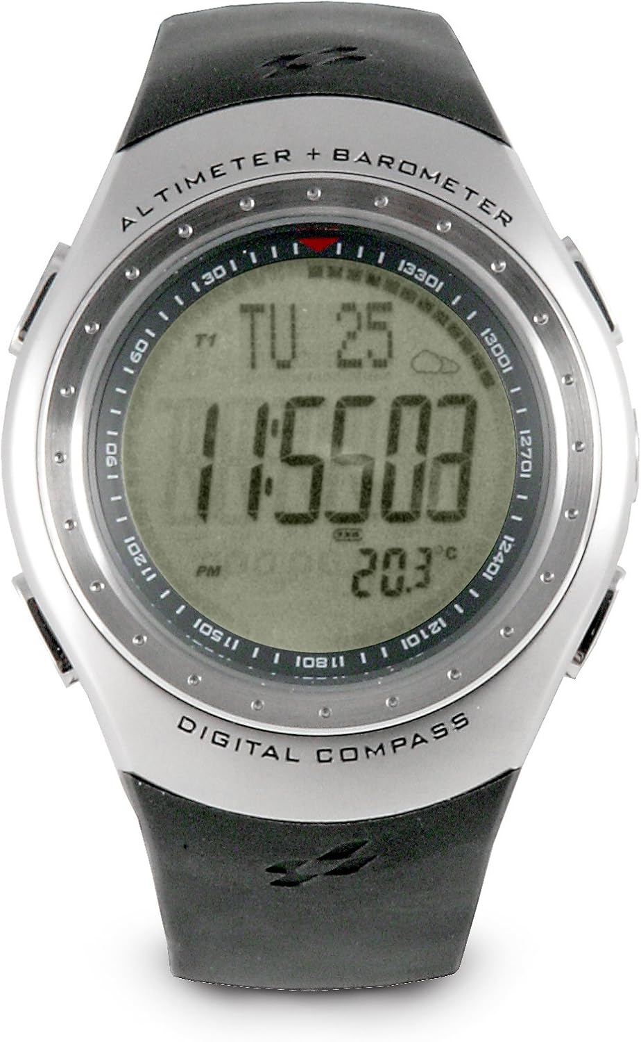 Origo Granite Peak Series Outdoor Navigator Stainless Sleek Watch