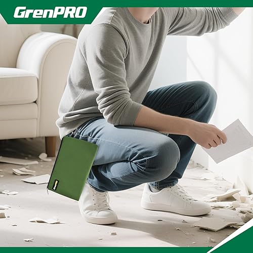 Miniatura 8 de Bolsa de herramientas con cremallera, bolsa de herramientas pequeña de 12 pulgadas, bolsa de almacenamiento multiusos, bolsa de herramientas de