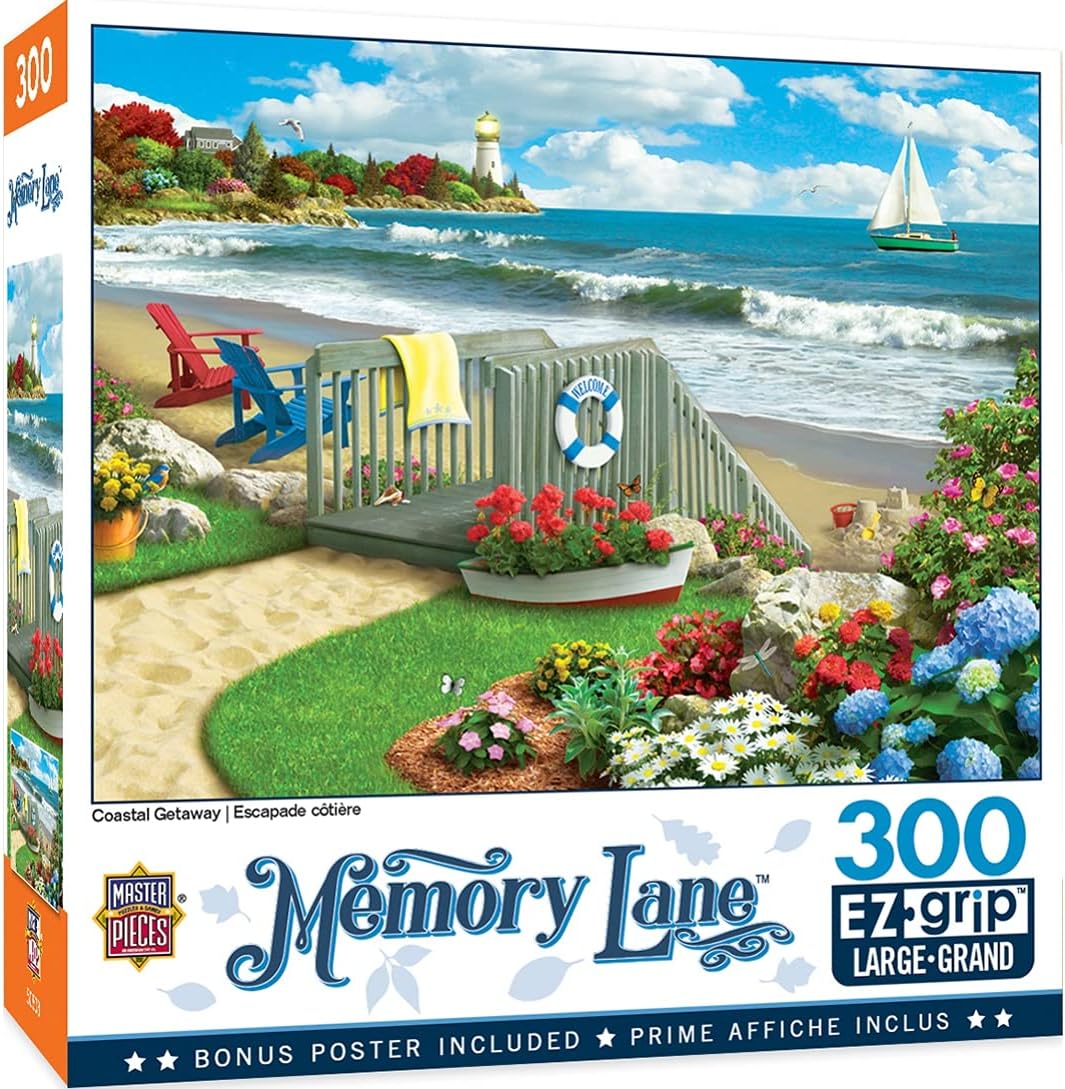 MasterPieces Memory Lane 300 Puzzles Collection - Willow Whispers 300 Piece Jigsaw Puzzle : Everything Else