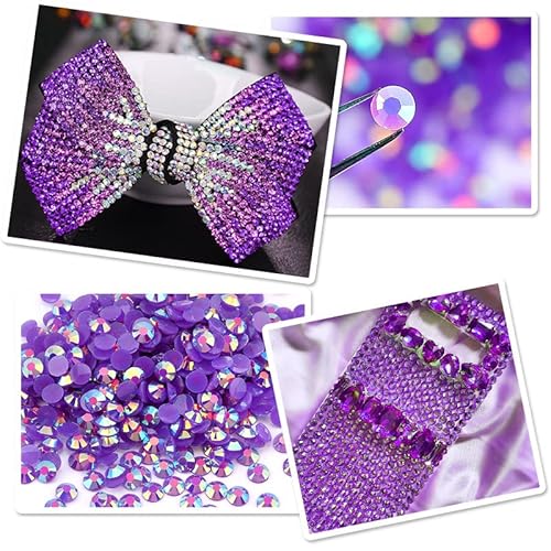 Sunfairy 33000Pcs 3 4 5Mm Jelly Ab Resin Non Hot Fix Rhinestones Flatback Crystals Strass Glitters Stone For Diy Decoration Round Shape Rhinestones Crafts Nail Face Art Shoes Diamond Painting (V06) #TOP6