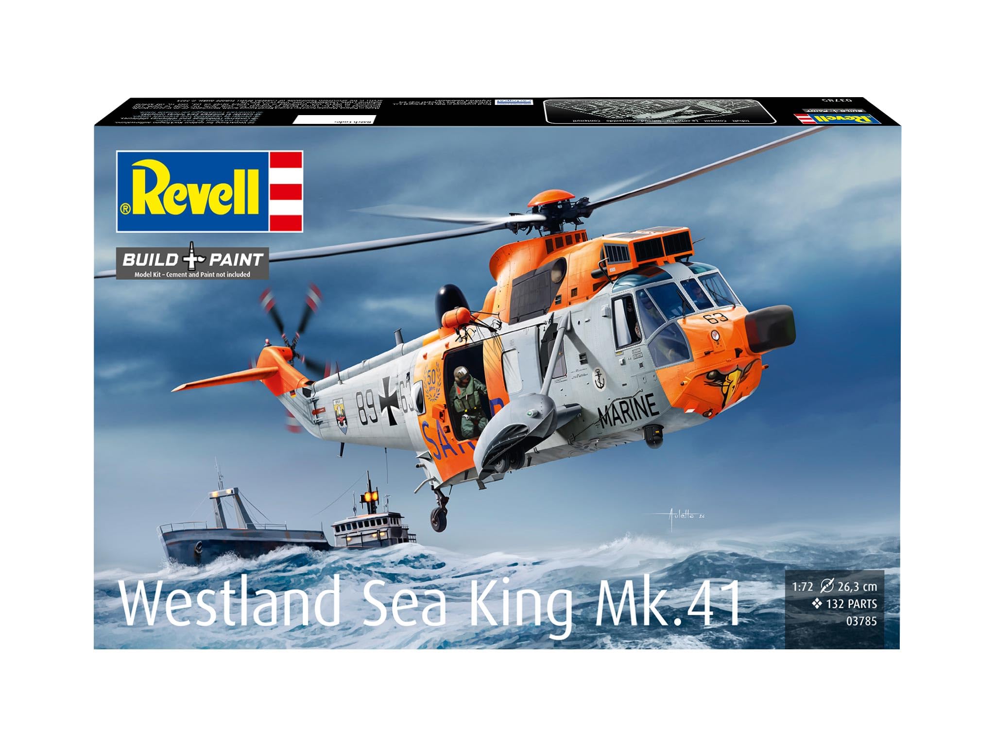 Amazon | ドイツレベル 1/72 ウェストランド シーキングMk.41