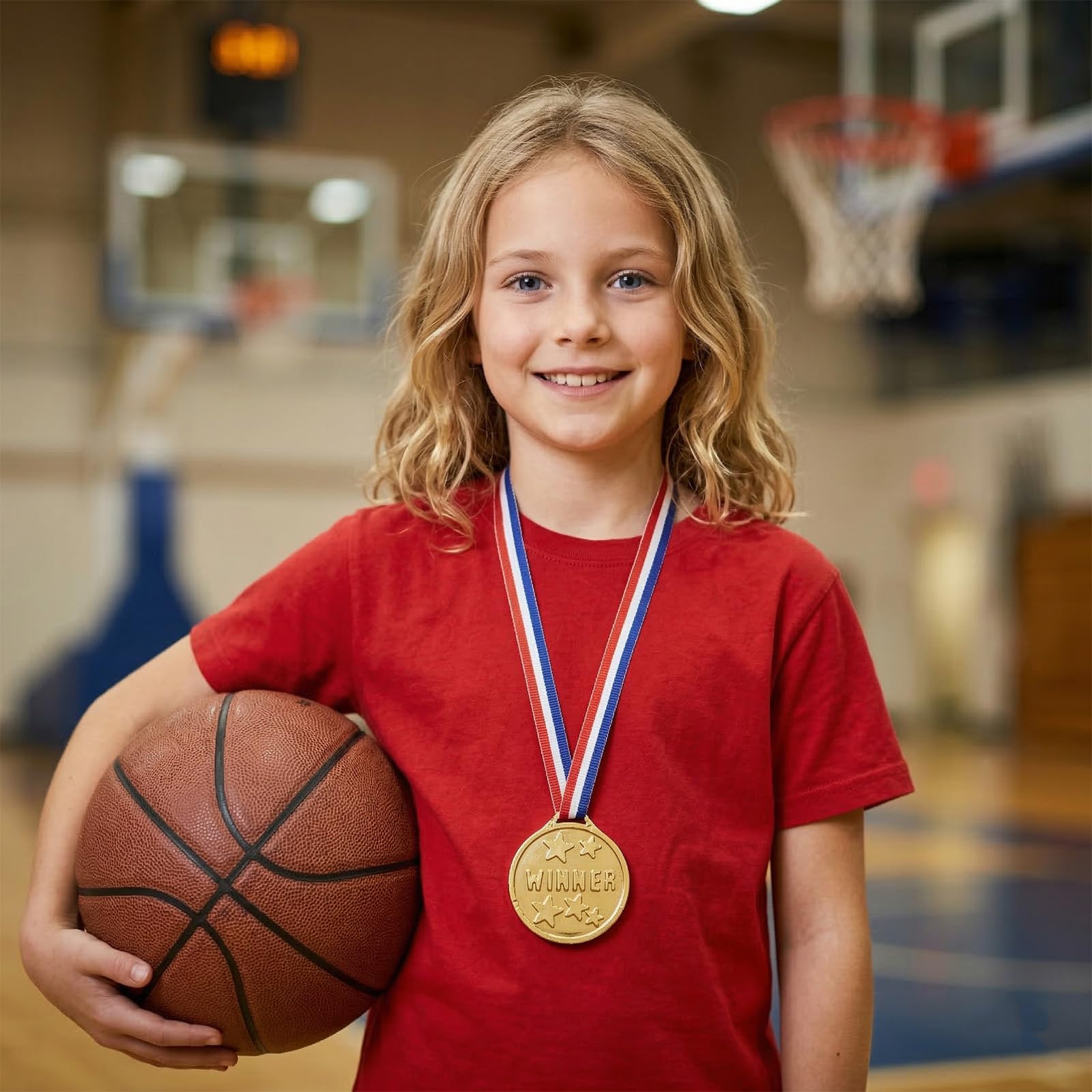 Złote medale dla dzieci, 30 szt. złotych medali za nagrody, plastikowe medale zwycięzcy, medale sportowe, nagrody w klasie dla nauczycieli, wydarzenia sportowe, zawody szkolne i gry rodzinne