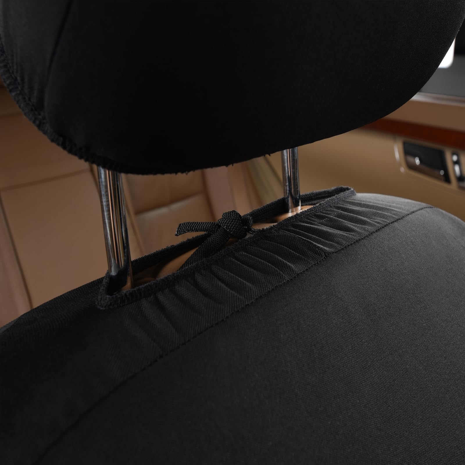 Voiture Ensembles Housses Siège, pour Peugeot 107 108 206 207 207CC 208 307 307CC 308 308CC 406 407 Confortable Résistant À l'usure siège Housse Protection Interieu Accessoire,D