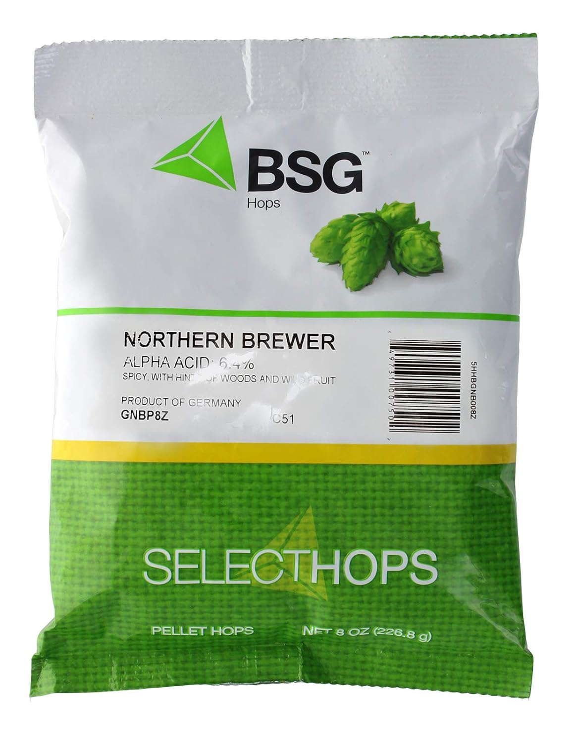Northern Brewer Hop Pellets, 8oz Grocery & Gourmet Food