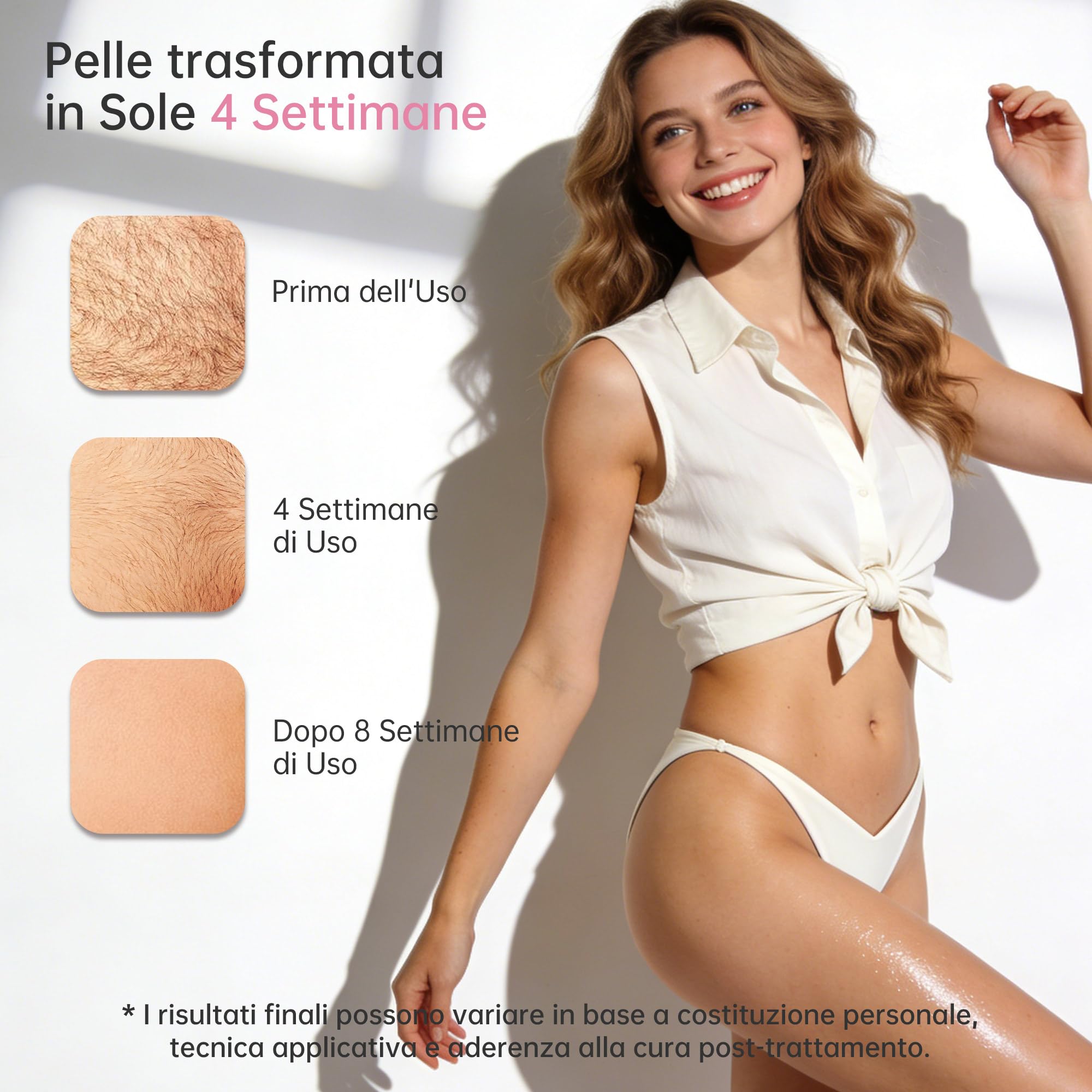 Epilatore Luce Pulsata con Funzione di Raffreddamento：Luce Pulsata Epilatore con 3 Modalità, Scorrimento Continuo Automatico, Luce Pulsata Per Donne e Uomini, Ascelle, Tutto il Corpo, Viola