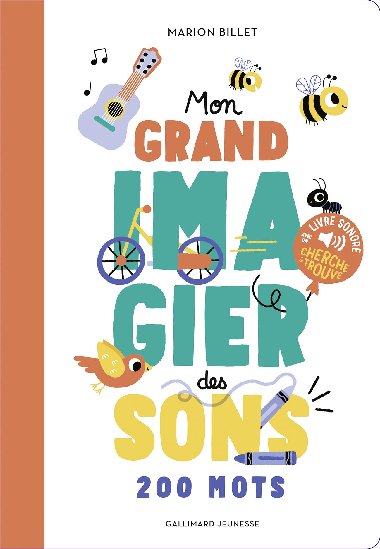 Mon grand imagier des sons - Mes petits imagiers sonores - Dès 1 an