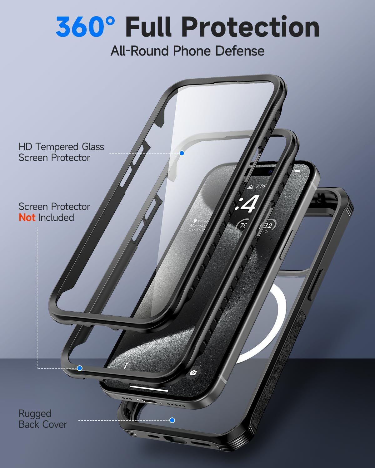 seacosmo Magnetic for iPhone 15 Pro Case - Image 3