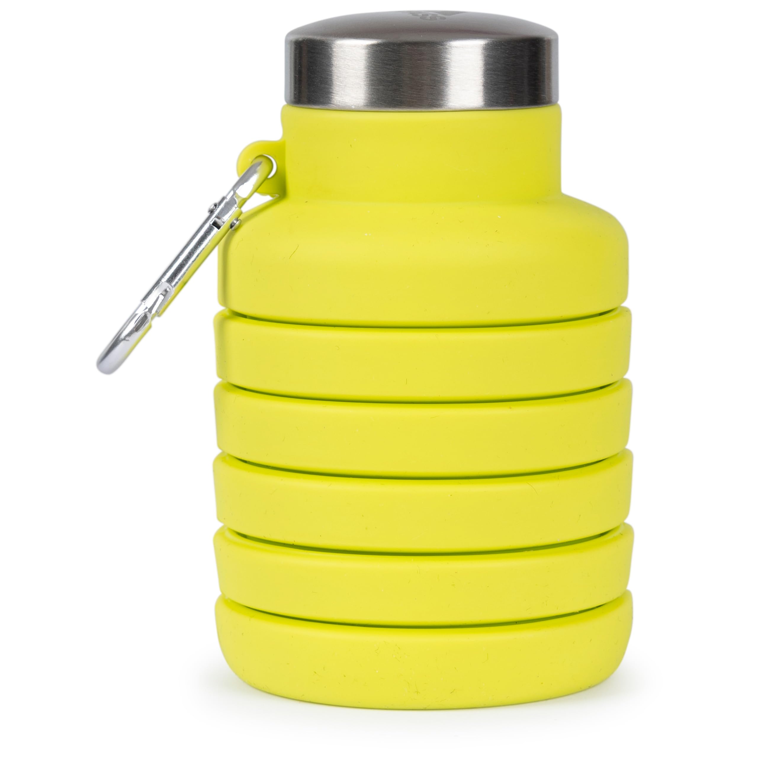 Trespass Unisex Green Silicone Bottle Vavo