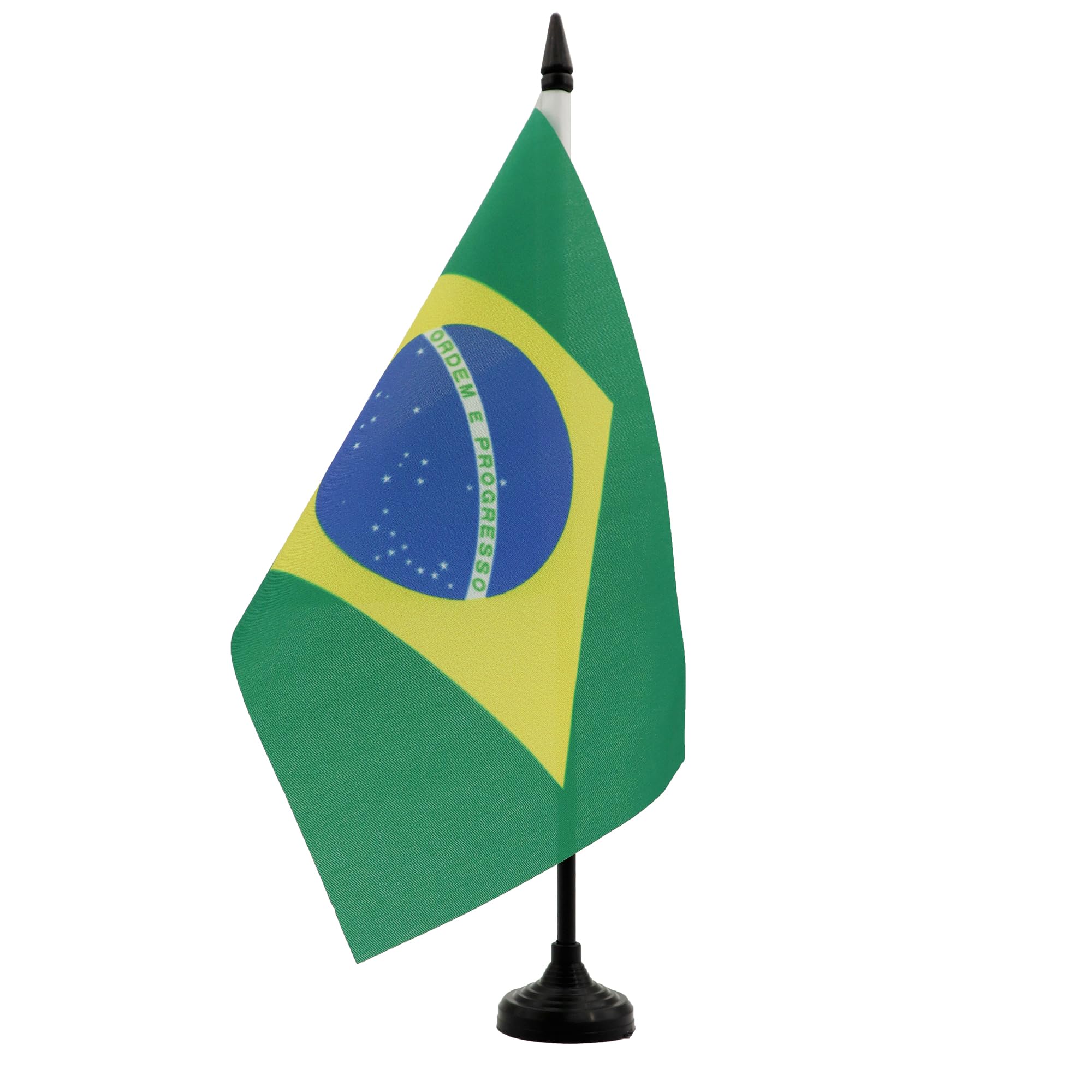 AZ FLAG Bandiera Da Tavolo Brasile 21x14 cm Piccola Bandierina Brasiliana