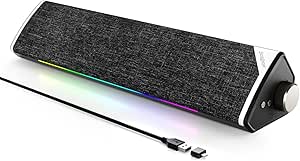SOULION R60 PC Speakers Bluetooth 5.3 Soundbar