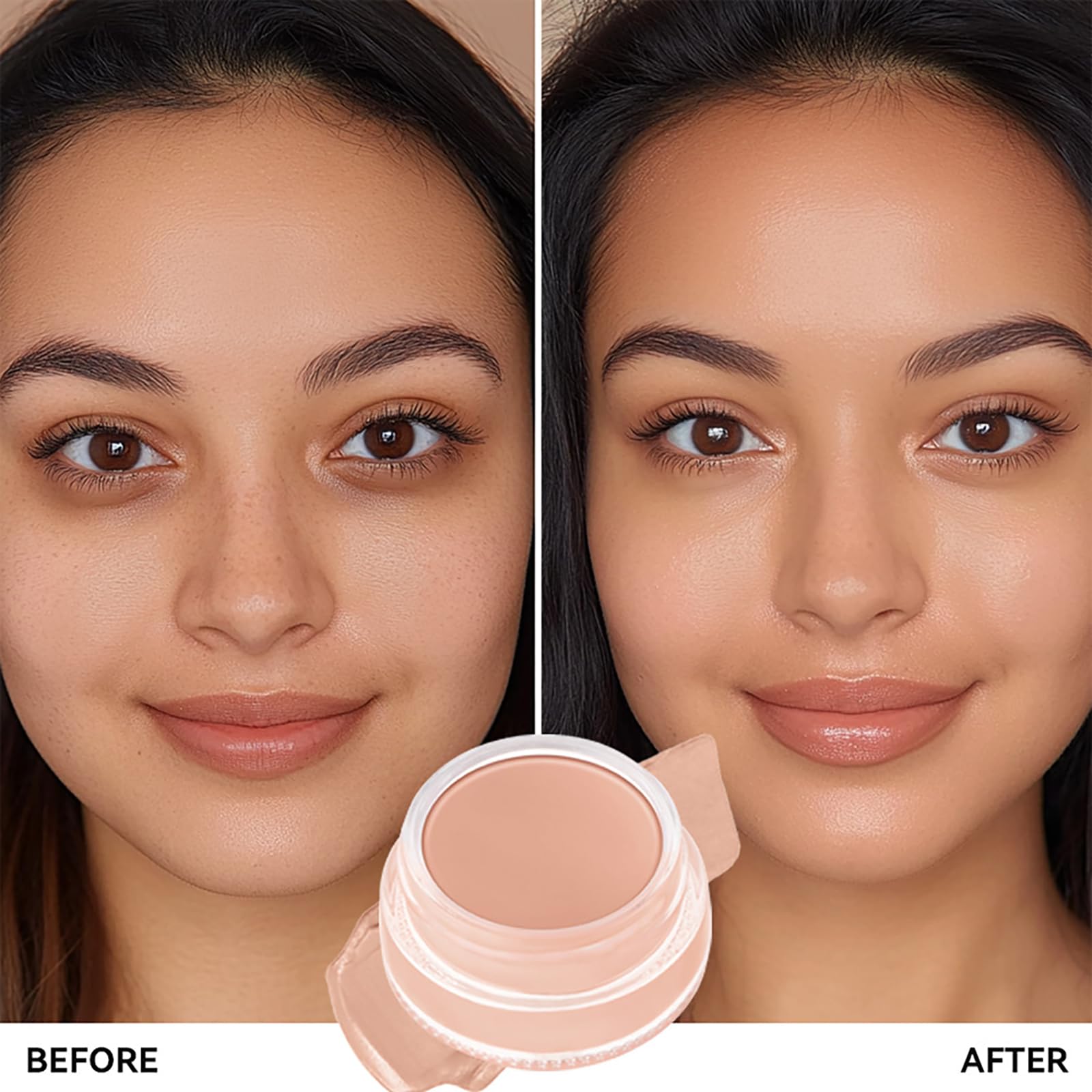 Full Coverage Under Eye Brightener and Concealer, Long Lasting, Correcting Cream for Dark Circles and Spots - Image 4