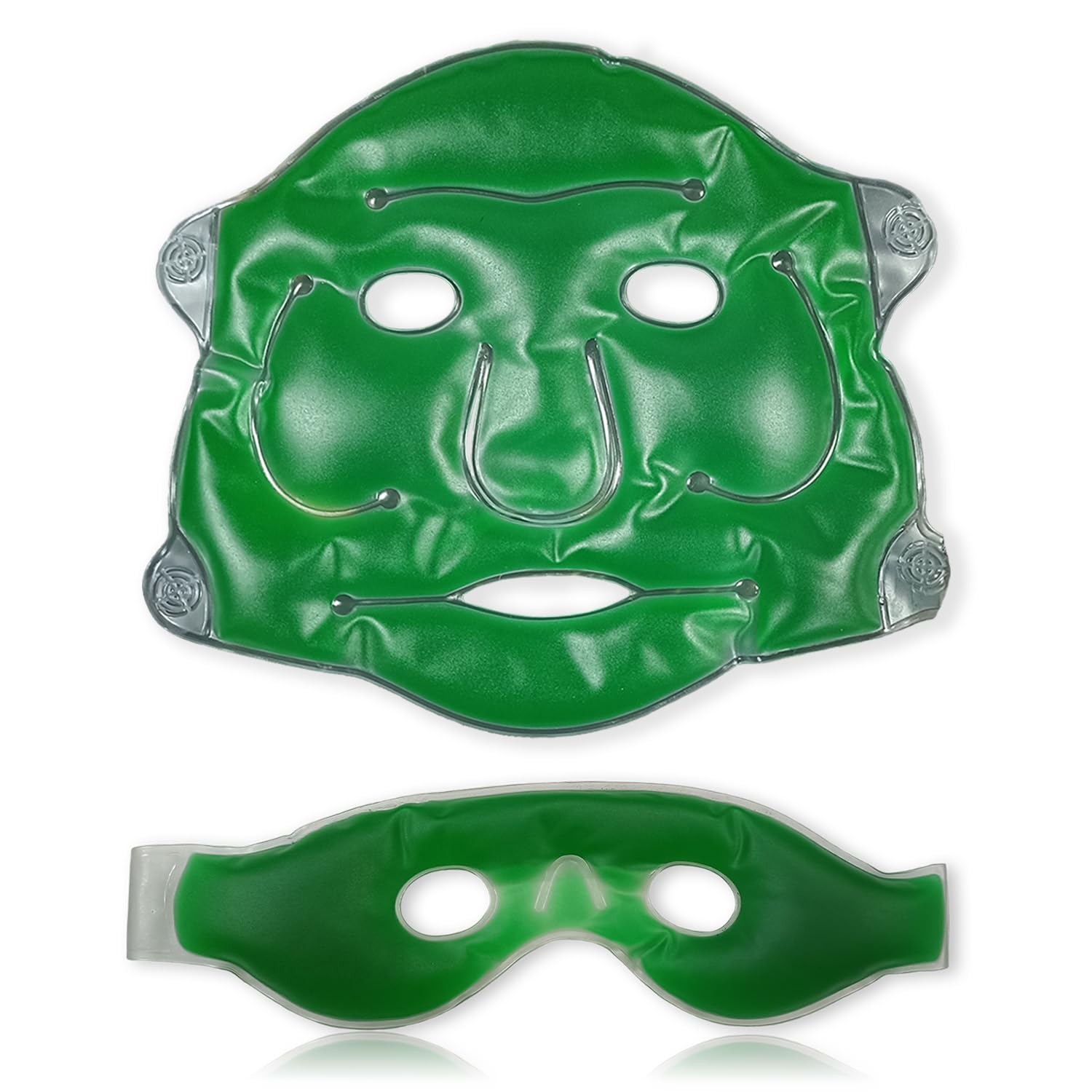 Aqua Ice Face & Eye Cooling Gel Pad and Aloe Vera Gel Mask Ice Pack for Face and Eye Patches Remove Dark Circles, Fatigue Cool Eyes Patch Pads Eye Care | Facial Skin Refresh Face Mask for Hot & Cold Therapy (Aloe Eye Cooling Pad, Pack of 1) — Amazon image 21