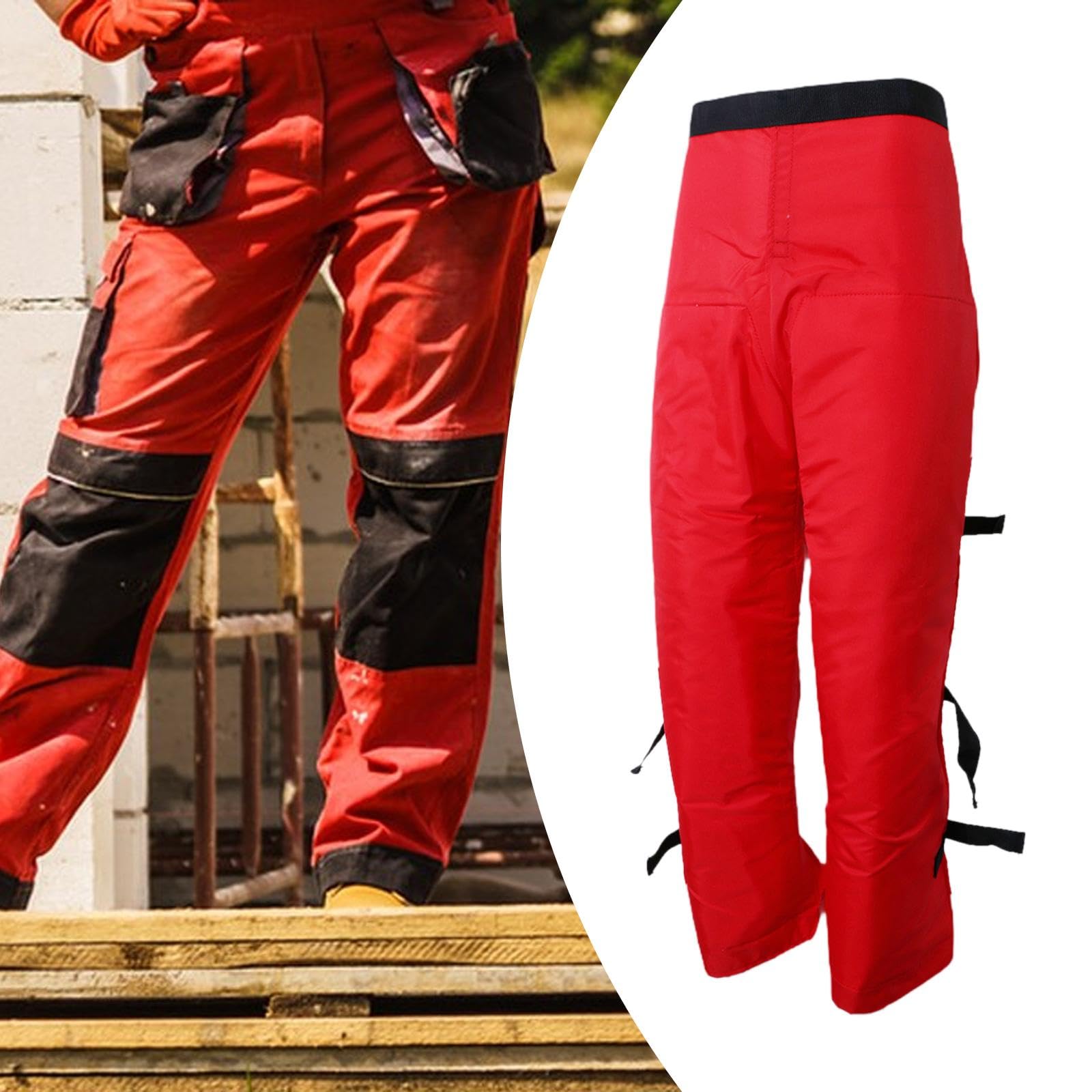 Delantal para Motosierra, Pantalones Envolventes, Pantalones Protectores para Motosierra, Equipo Seguro para Leñadores, Carpintería Y Jardinería.
