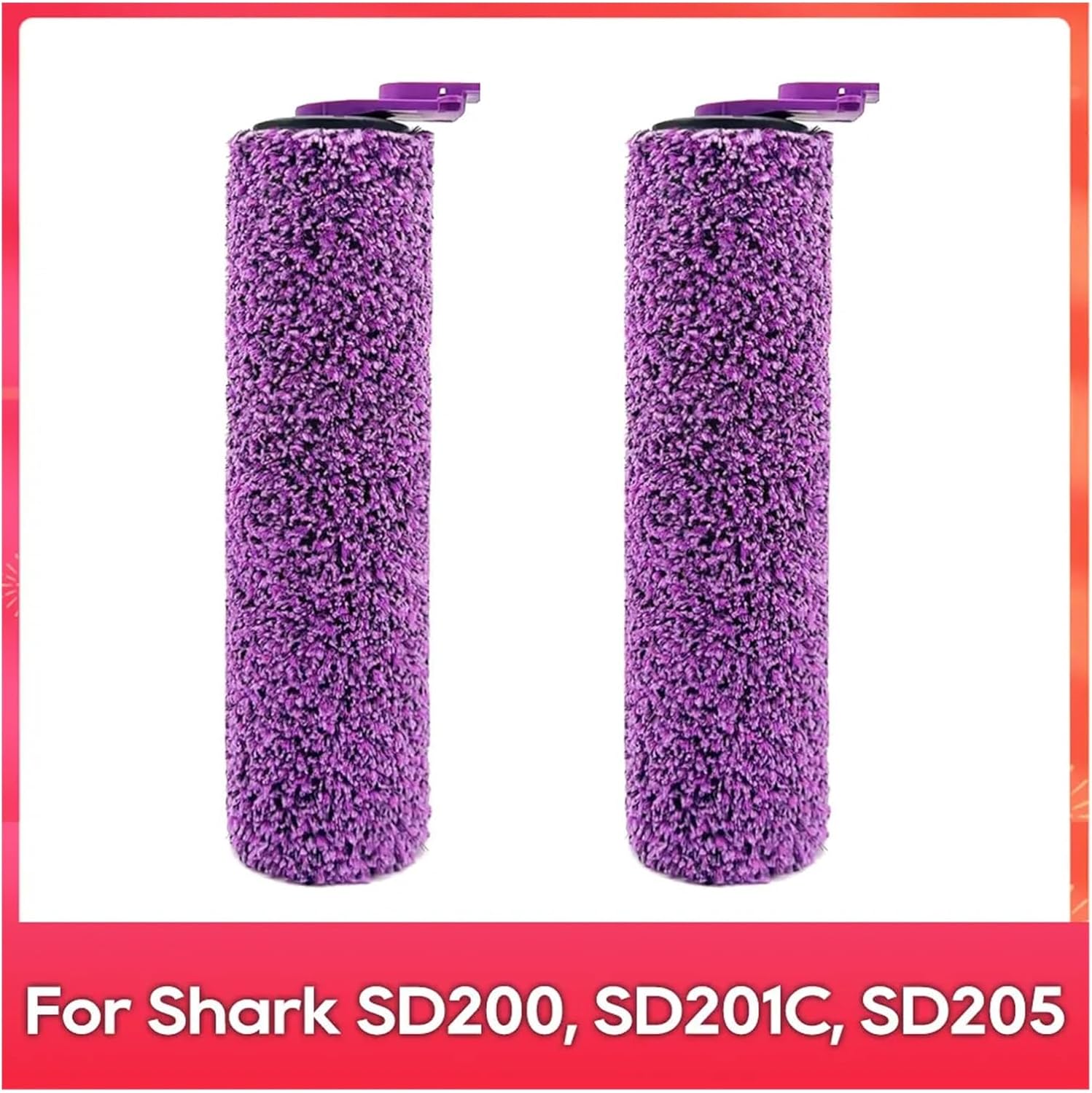 Brush Roller Fit，Compatible For Shark Steam Pickup 3-in-1 Steam Mop ​​SD200, SD201, SD201C, SD201Q, SD205 Part Accessory