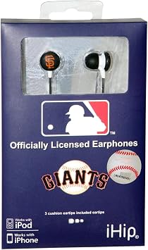iHip Discovery MLB San Francisco Giants Ear Phones