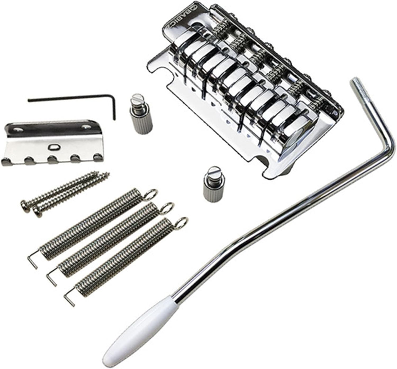 Babicz FCH Z SERIES 2-Point Strat Tremolo Electric Guitar Bridge (FCHZ2PTCH)