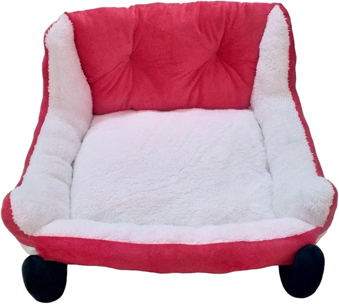 Cama para Perro Tipo Trineo Navideño Pequeña 60x38x28 cm Lavable miniatura 6