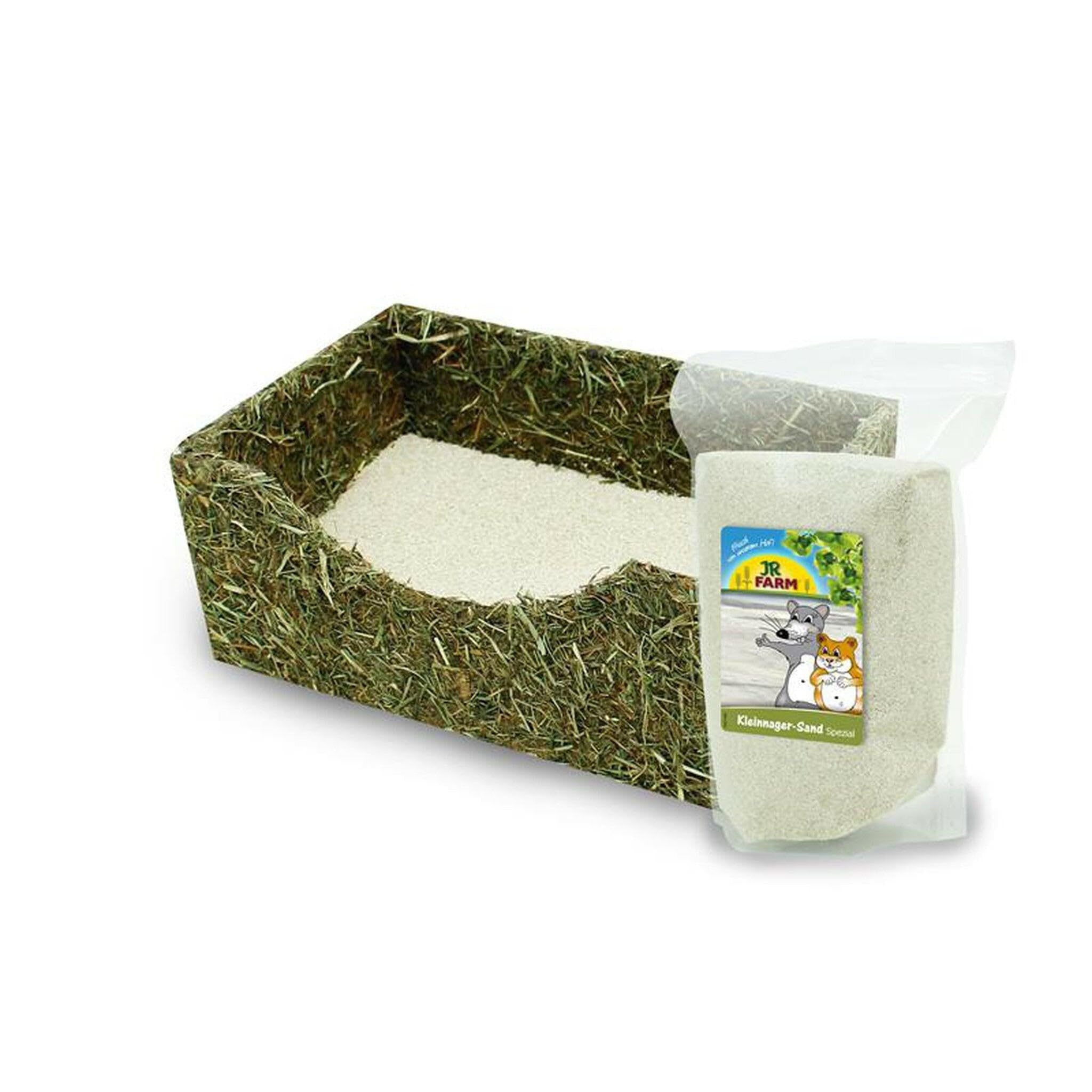 JR FARM Pudełko do kąpieli dla małych gryzoni, 400 g