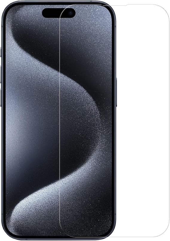 Armor Flexible Glass Screen Protector for iPhone 15 Pro Max, 9H with HD