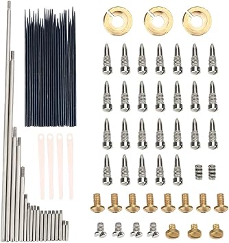 Alto Sax Repair Maintenance Kit Set, Wind Musical Instrument Parts Accessories for Saxophone Saxophone Screws Ajean