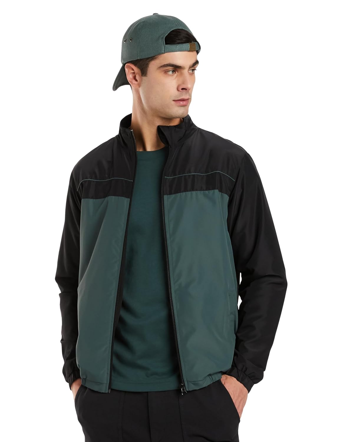 Amazon Brand – Symbol Men’s 100% Polyester Regular Jacket (Available in Plus Sizes)