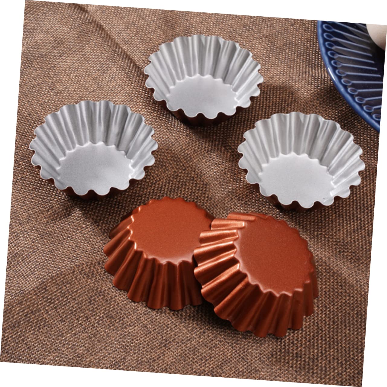 MAGICLULU Lot De 4 Moules À Et À Muffins Outil De Cuisson Multifonction Conductivité Thermique 6 Pièces X 4
