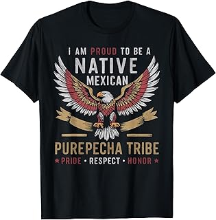 Indigenous People Mexico Native American Purepecha Tribe T-Shirt