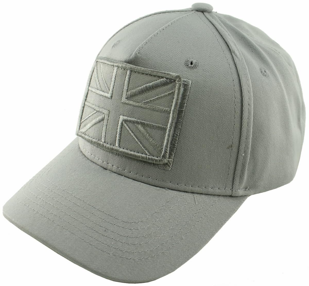 GenericRoyal Stallion Union Jack Embossed Cotton Baseball Cap