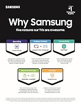 Vista 5 de SAMSUNG Smart TV Class Q60D QLED 4K de 55 pulgadas, color negro (renovado)